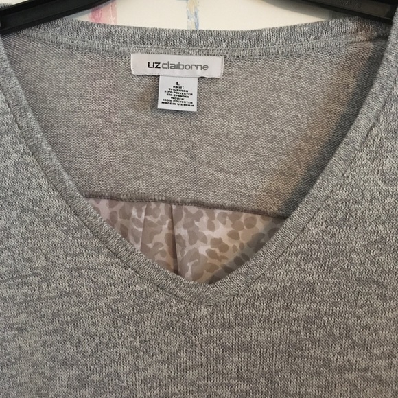 LIZ CLAIBORNE Hi-Lo Tunic Sweater - Picture 8 of 8